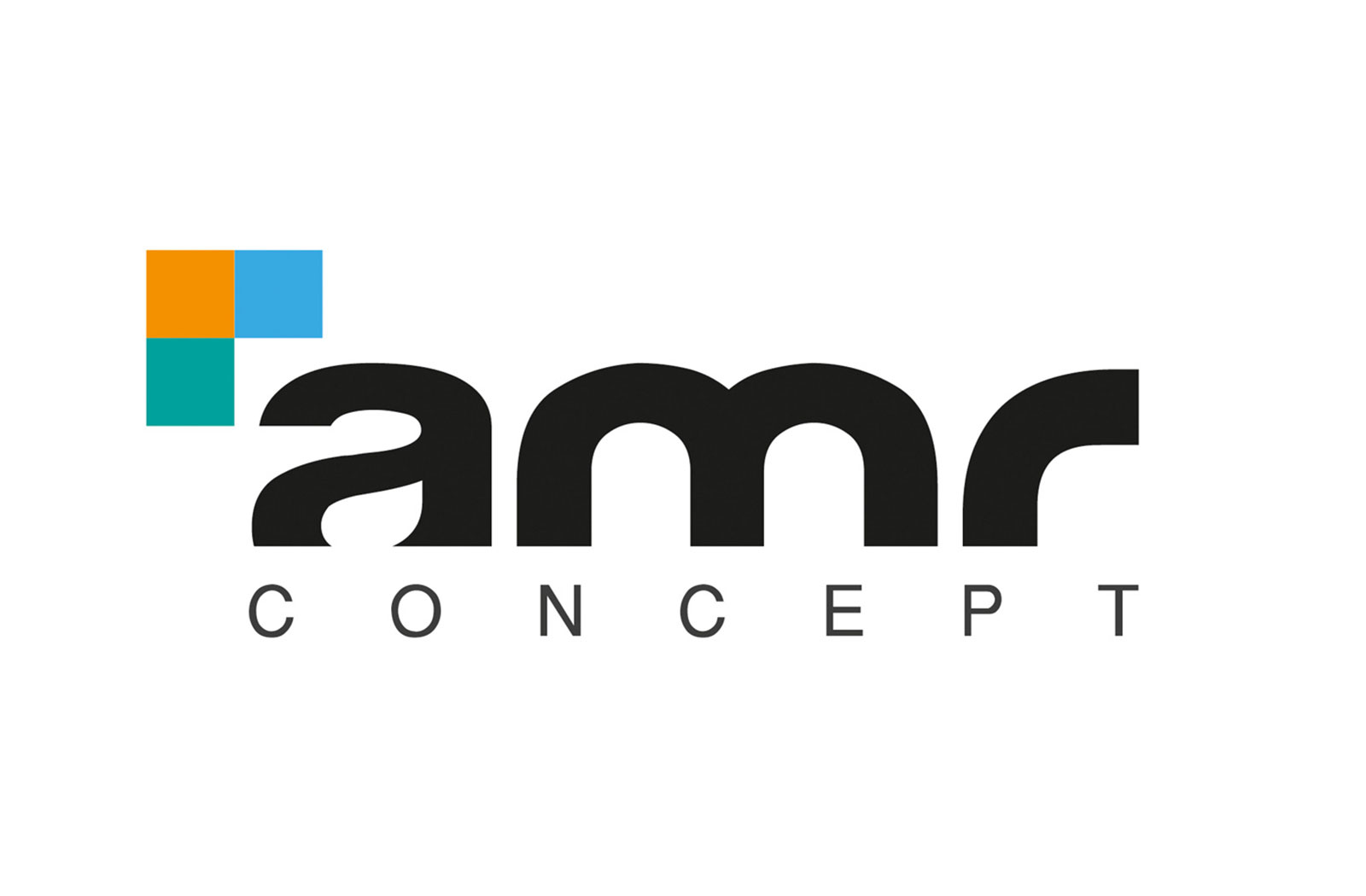 Logotype d'AMR Concept, graphiste à Lyon : Laurent Pischiutta